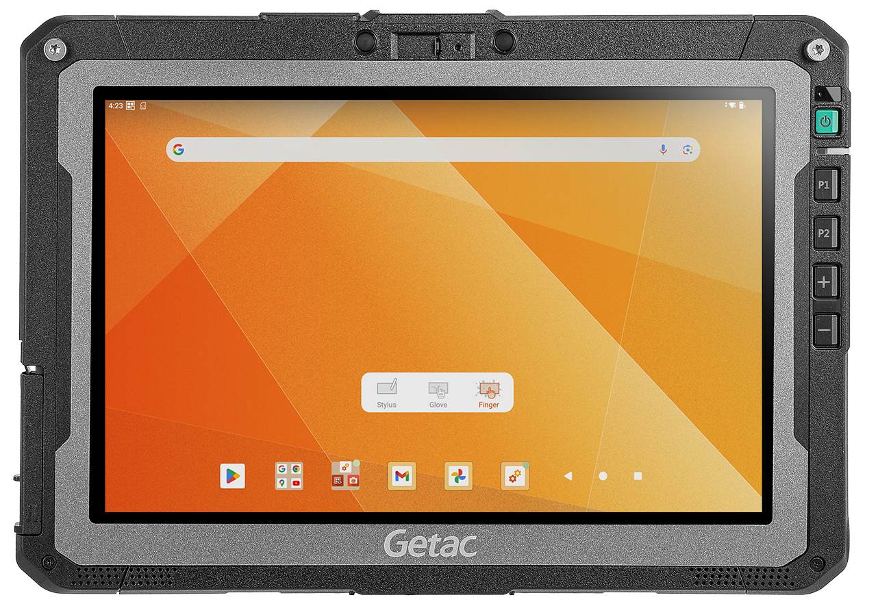 10インチタブレット Android Getac ZX10 10' Fully Rugged Android Tablet